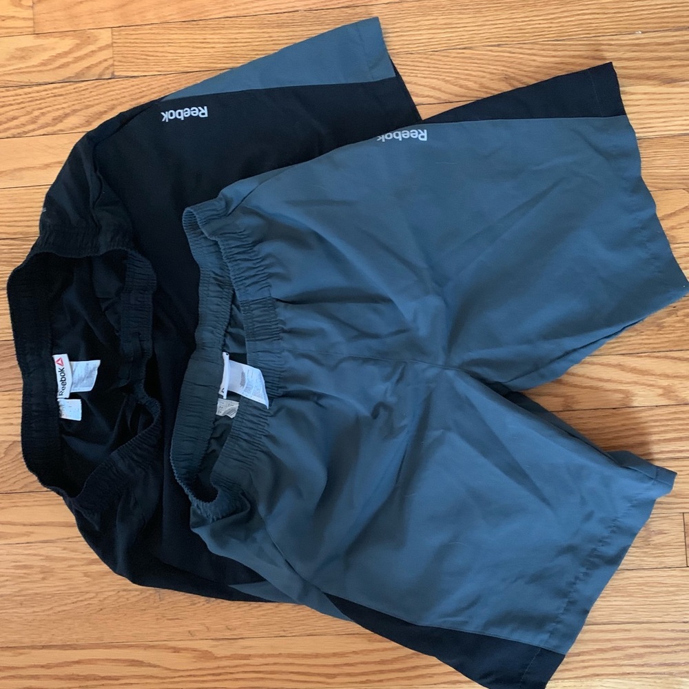 Men’s Adidas athlete shorts 2 pair! Sz M